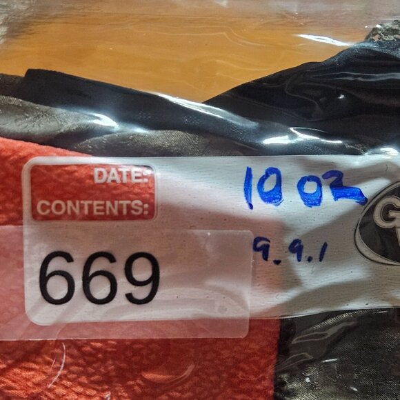 Anthropologie Moulinette Soeurs Women's Silk Jacquard Color Block Dress Orange/B - Picture 16 of 16